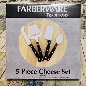 Farberware 5 Piece Cheese Set Brand New in Box